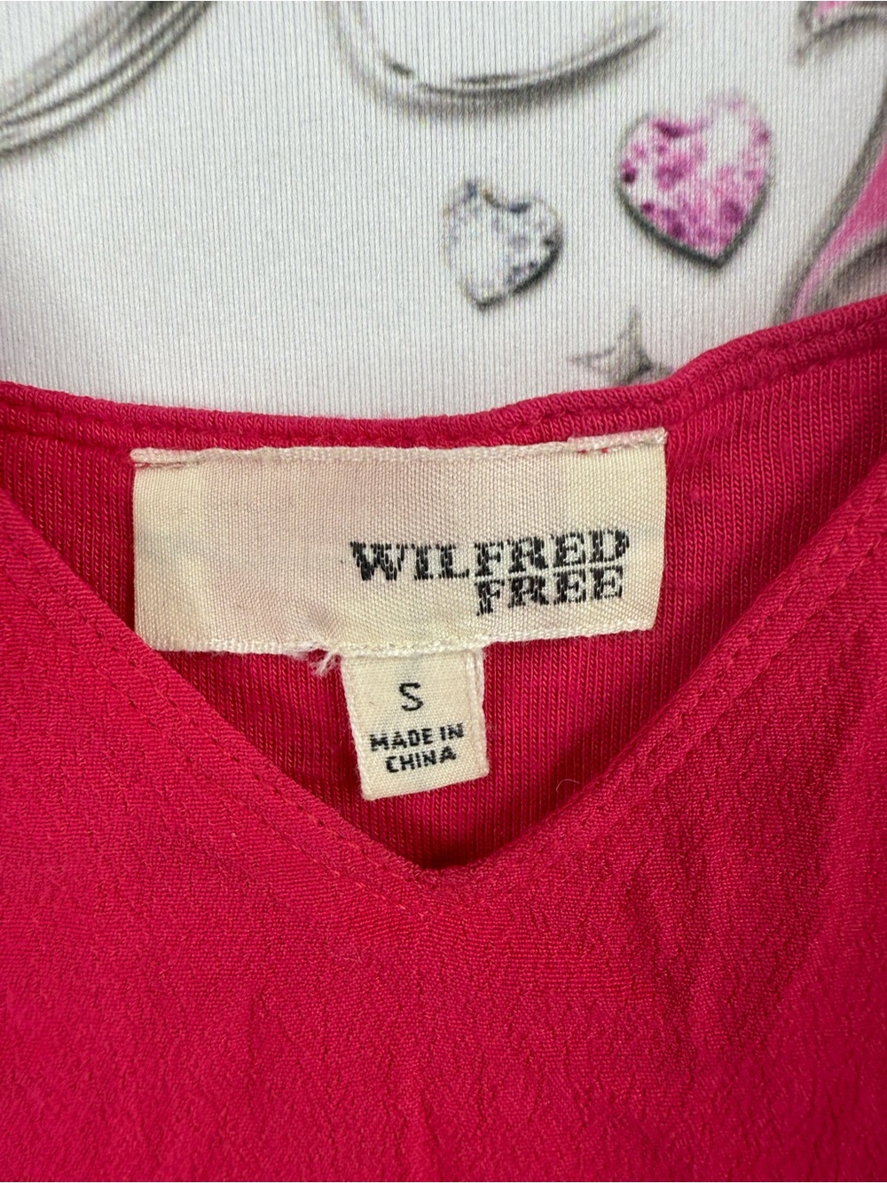 Wilfred free tank top flowy red Hot Pink Silk-Blend Cami Top - Picture 7 of 10